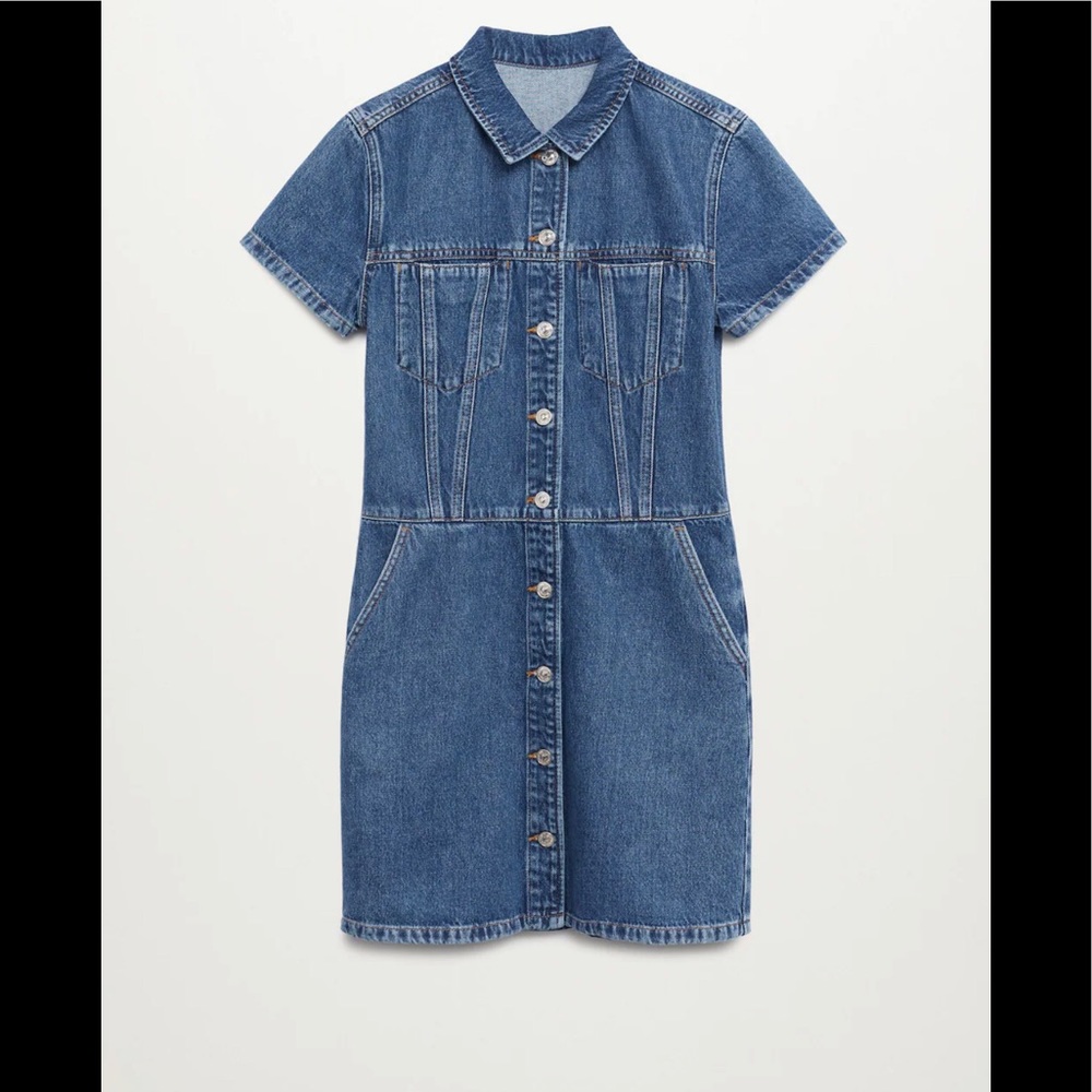 Mango denim dress